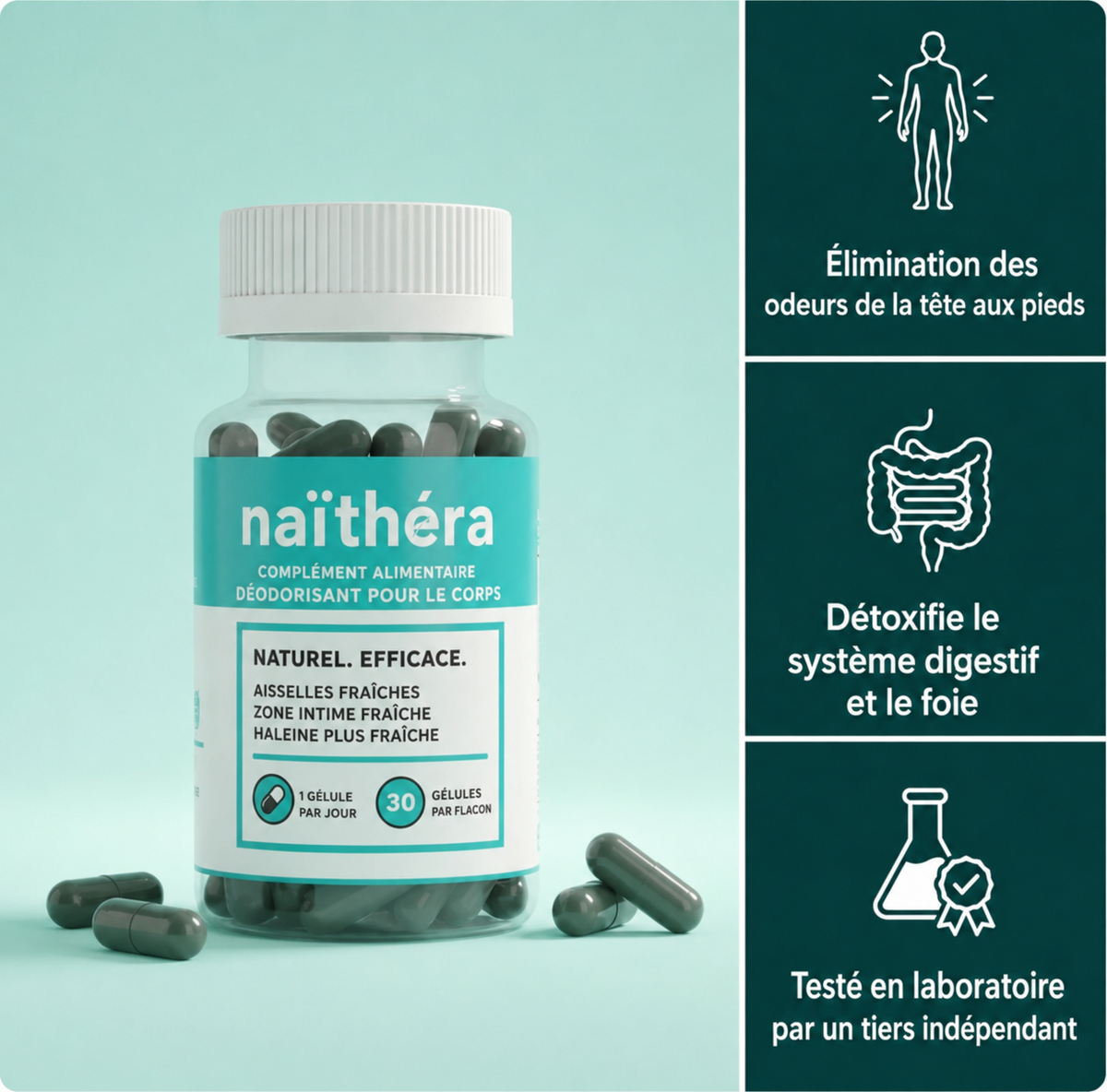 Désodorisant coporel